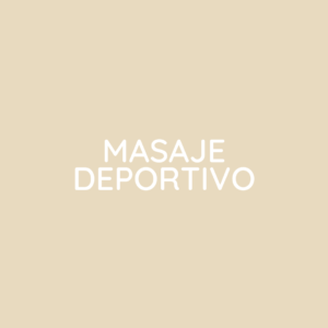 Masaje Deportivo